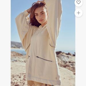 Free People Close Call Zip Hoodie size M
